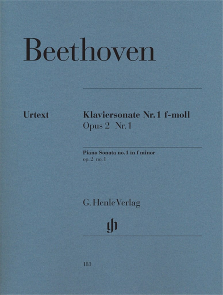 Klaviersonate Nr. 1 f-moll op. 2,1Opus 2/1